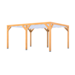 Douglas overkapping 302 x 292 cm, Verando, Pure